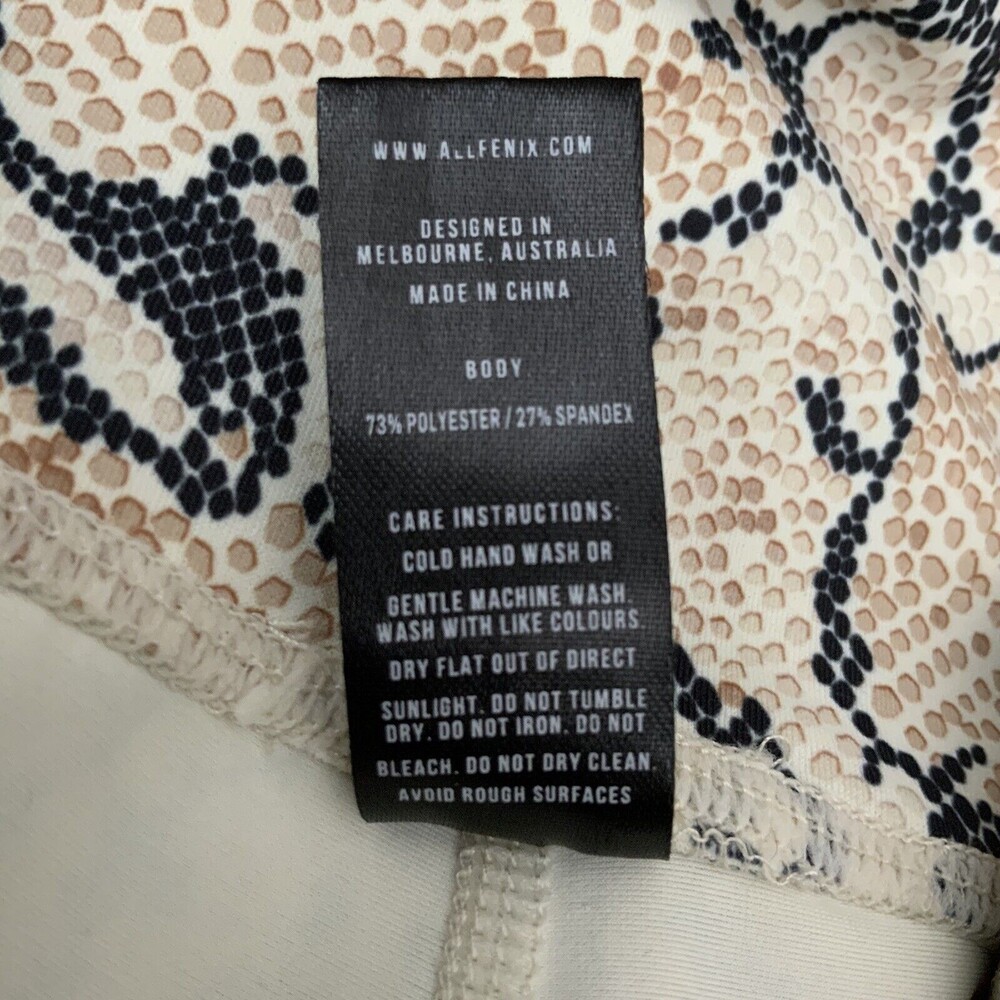 All Fenix Leggings S Neutral Python Print 7/8 Pul… - image 6